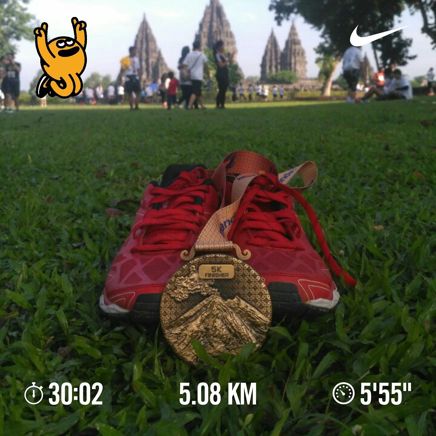 officially sub 30 minutes mandiri jogja marathon 2018