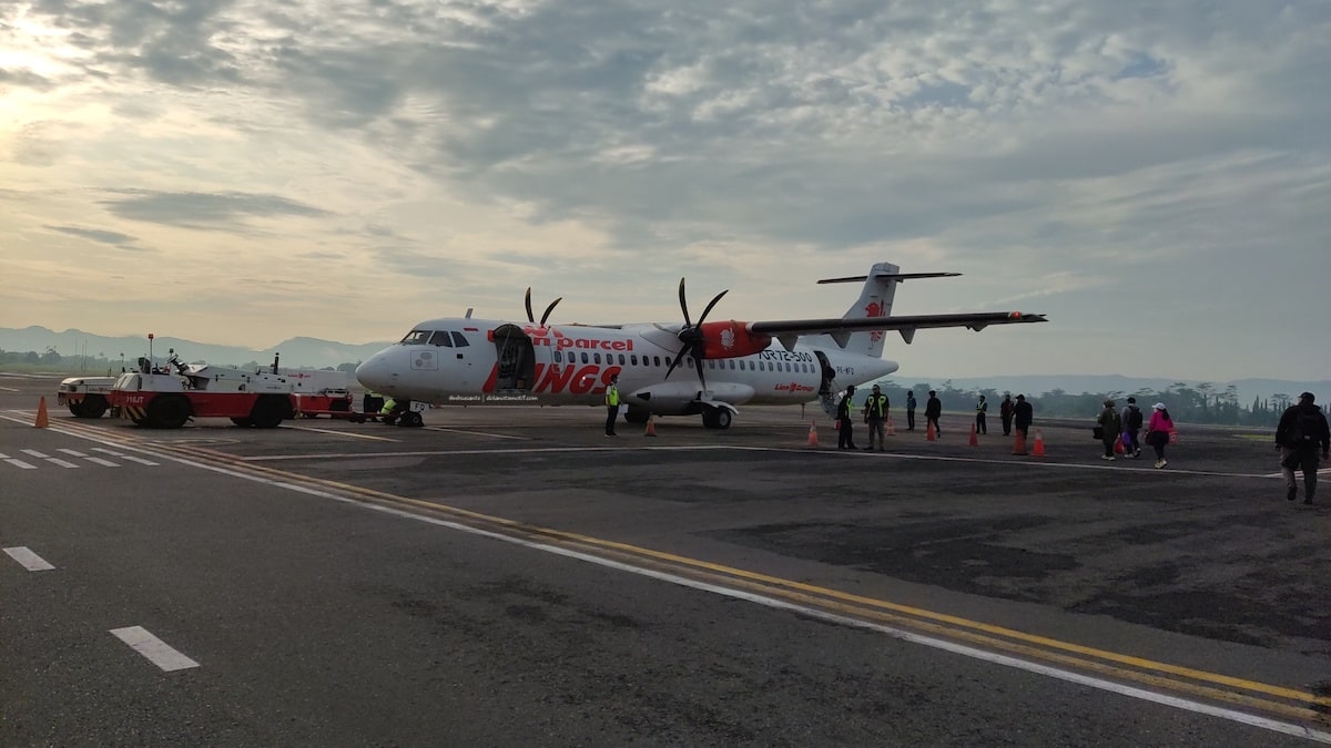Wings Air JOG-SUB, Pengalaman Pesawat ATR-72 Pertama